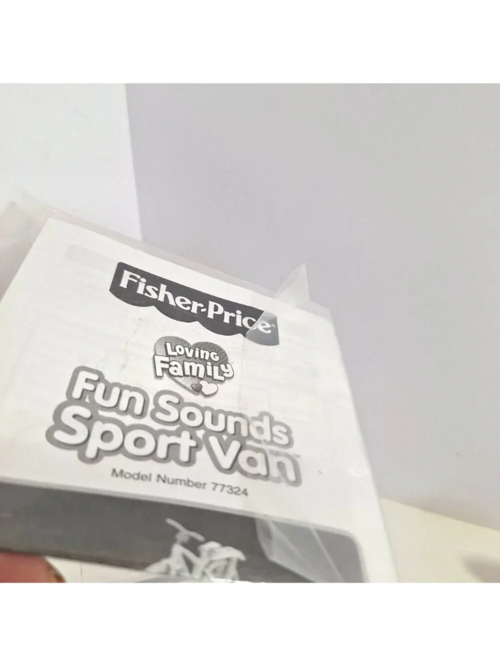 Loving Family Fun Sounds Sport Van Instruction Manual Only Fisher Price